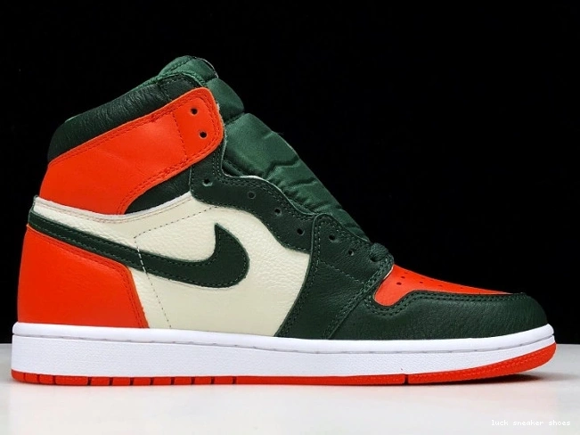 Cheap LUCY AV3905-138 OG Air Jordan Retro 1 High Fir-Team Orange SoleFly Sail x 0707